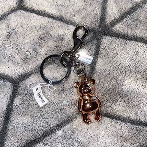 Coach Teddy Bear Key Chain